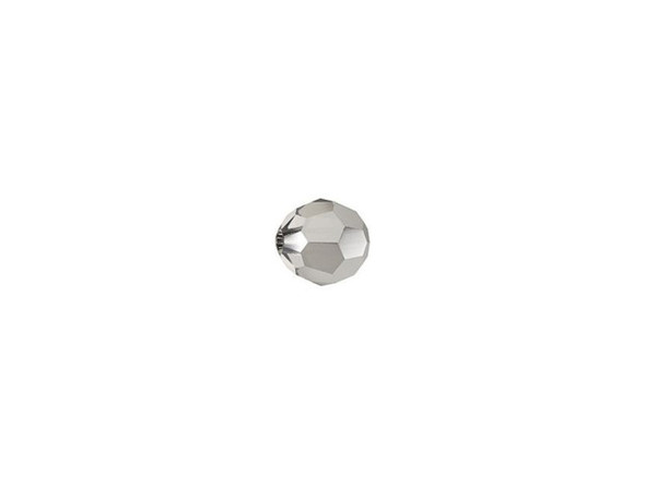 Sleek style fills the PRESTIGE Crystal Components 5000 4mm faceted round in Crystal Light Chrome. Displaying a classic round shape and multiple facets, this bead can be added to any project for a burst of sparkle. The simple yet elegant style makes this bead an excellent supply to have on hand, because you can use it nearly anywhere. This bead features a cold silver shade. This small bead makes a great spacer.Sold in increments of 12