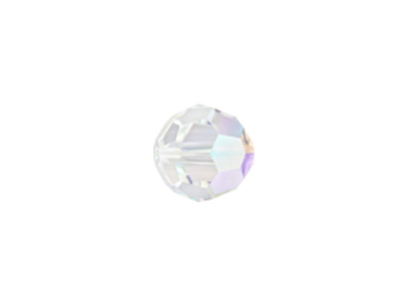 Bring magical style to designs with this PRESTIGE Crystal Components crystal faceted round. Displaying a classic round shape and multiple facets, this bead can be added to any project for a burst of sparkle. The simple yet elegant style makes this bead an excellent supply to have on hand, because you can use it nearly anywhere. This bead is bold in size, so use it in long necklace strands, showcase it in a bracelet, and more. It features clear color with an iridescent finish that adds rainbow tones.Sold in increments of 6