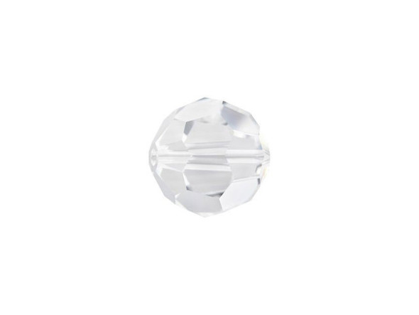 Dazzling style can be yours with this PRESTIGE Crystal Components crystal faceted round. Displaying a classic round shape and multiple facets, this bead can be added to any project for a burst of sparkle. The simple yet elegant style makes this bead an excellent supply to have on hand, because you can use it nearly anywhere. This bead is the perfect size for matching necklace and bracelet sets. It features a stunning clear color.Sold in increments of 6