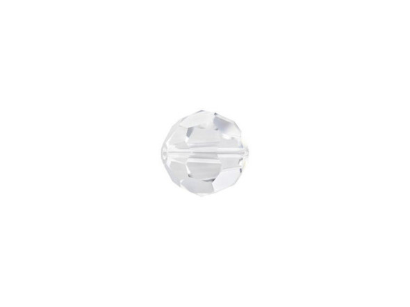 This 6mm faceted round crystal bead from PRESTIGE Crystal Components is an excellent way to add sparkle to your beaded jewelry creations. This clear crystal bead can be used in designs with elaborate color or as an accent near your favorite metal components. Its size is great for bracelets, anklets or earrings. You can even make a matching set.Sold in increments of 12
