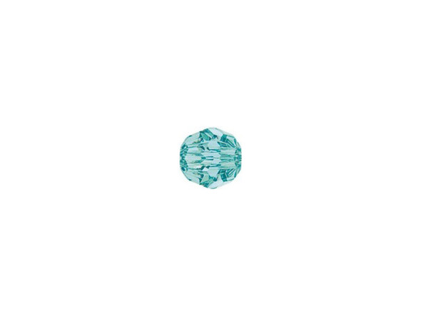 This PRESTIGE Crystal Components 4mm bead in Light Turquoise is faceted to perfection. The symmetry in this bead is amazing and the surface facets to reflect light in the most attractive way possible. PRESTIGE Crystal Components's Austrian crystals are the ultimate beading component and top name in crystal jewelry. This versatile round bead can work in all of your jewelry designs. This bead features a bright blue color that shines with icy brilliance.Sold in increments of 12