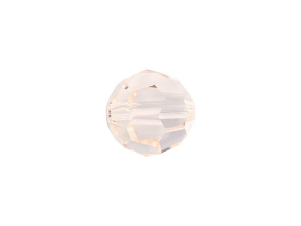 Displaying a classic round shape and multiple facets, this bead can be added to any project for a burst of sparkle. The simple yet elegant style makes this bead an excellent supply to have on hand, because you can use it nearly anywhere. This eye-catching bead features the whisper of silken color, so it will make a nice sparkling accent in any color palette.Sold in increments of 6