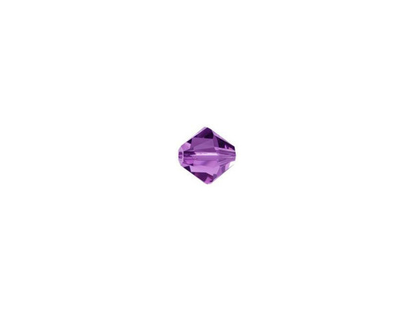 This 4mm PRESTIGE Crystal Components cut Bicone is the perfect addition to any beading project. This translucent faceted crystal makes a beautiful addition to any piece of jewelry. Use this great small bead as an accent, spacer, or simply string a whole strand for a dazzling effect. However you choose to incorporate this crystal Bicone bead into your jewelry designs, you can rest assured you are getting a high-quality product. This crystal is made for when you want to look your very best. The innovative cut features alternating large and small facets. This design creates amazing brilliance and is sure to be a fabulous addition to your beaded designs.Sold in increments of 24