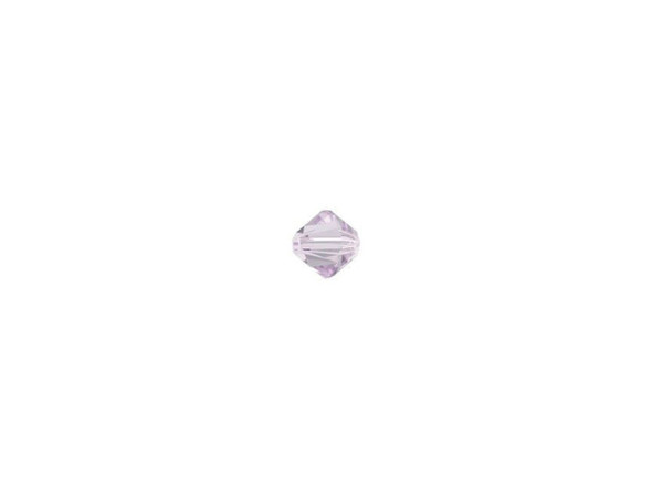 At 3mm in size, this Bicone bead from PRESTIGE Crystal Components features the cut. Its soft purple coloring is enhanced by numerous facets that provide gorgeous sparkle. This bead makes an excellent accent in seed bead embroidery and weaving projects. The innovative cut features alternating large and small facets. This creates amazing brilliance with 12 meticulously-cut facets.Sold in increments of 24