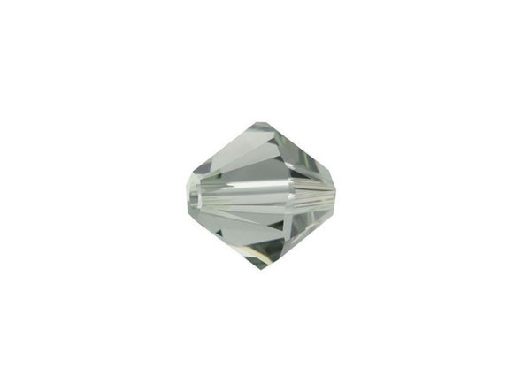 This brilliant 8mm Bicone bead comes in the transparent dark gray shade of Black Diamond. Use this bead for any design where you want a dark crystal bead to add some sparkle. The 8mm size is large enough to act as the main component on a bracelet or pair of earrings. This PRESTIGE Crystal Components bead features the cut, which has 12 amazing facets for an added sparkle that you're sure to appreciate.Sold in increments of 6
