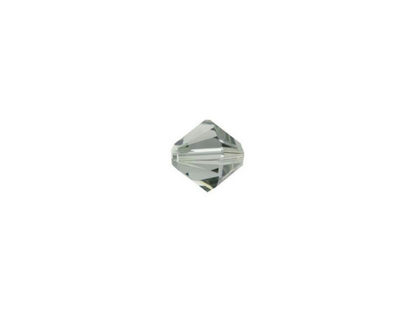 This 5mm PRESTIGE Crystal Components cut Bicone Black Diamond crystal is the perfect addition to any beading project. This translucent faceted crystal makes a beautiful addition to any piece of jewelry. Use this great small bead as an accent, spacer, or simply string a whole strand for a dazzling effect. However you choose to incorporate this crystal Bicone bead into your jewelry designs, you can rest assured you are getting a high-quality product. Use this crystal when you want to look your very best. The innovative cut features alternating large and small facets. This design creates amazing brilliance and is sure to be a fabulous addition to your beaded designs.Sold in increments of 24