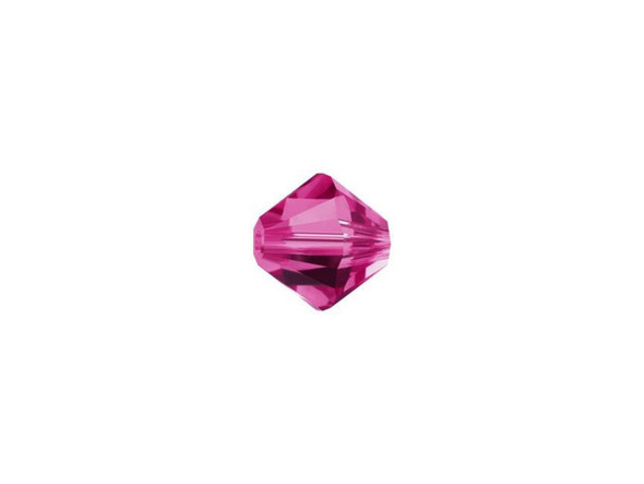 PRESTIGE 5328 6mm Bicone Bead Fuchsia (12 Pieces)