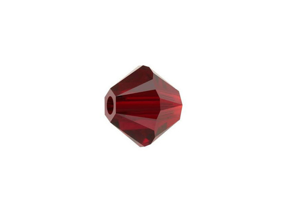 If you are looking for a traditional deep red, this 8mm Bicone in Siam will fulfill your needs nicely. It has gorgeous coloring and plenty of sparkle. You can mix it with other colorful beads in a necklace or try it with silver components on a bracelet. The innovative cut features brilliant facets for added sparkle. This design is sure to be a fabulous addition to your designs.Sold in increments of 6