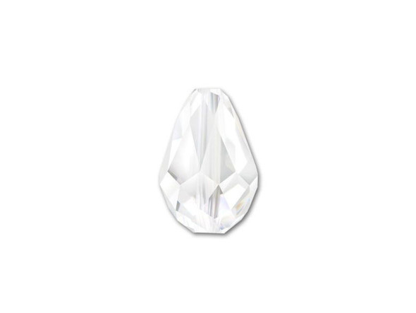Give your designs a dazzling look with this PRESTIGE Crystal Components teardrop bead. This faceted teardrop bead from PRESTIGE Crystal Components is the perfect accent for your beaded jewelry creations. The elegant drop shape will complement any style. Dangle it from a head pin for a unique charm, or string it into your beaded projects. The gorgeous faceting will catch the light and glitter wonderfully. This bead features a brilliant clear color.Sold in increments of 6