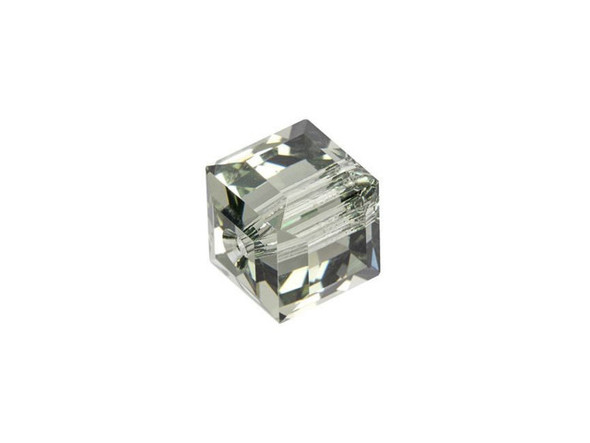 Bring geometric flair to your projects with this PRESTIGE Crystal Components cube bead. This modern bead features a cube shape with precision-cut facets for sparkle from every angle. This bead is perfect for creating a playful feel in your designs. Try it in necklaces, bracelets and even earrings. It's sure to add excitement to your style. This bead is the perfect size for matching necklace and bracelet sets. This crystal features a silvery grey color with magnificent sparkle.Sold in increments of 6