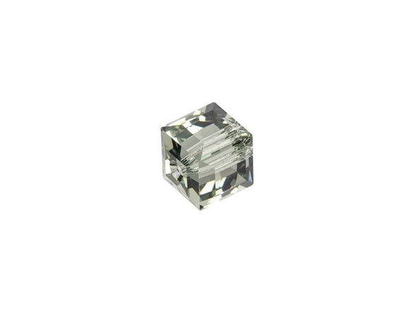 Bring geometric flair to your projects with this PRESTIGE Crystal Components cube bead. This modern bead features a cube shape with precision-cut facets for sparkle from every angle. This bead is perfect for creating a playful feel in your designs. Try it in necklaces, bracelets and even earrings. It's sure to add excitement to your style. This bead is versatile in size, so you can use it in necklaces, bracelets, and earrings. This crystal features a silvery grey color with magnificent sparkle.Sold in increments of 6