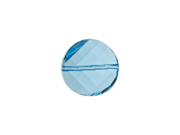 Add a sparkling accent to bracelets or necklaces with this twist bead from PRESTIGE Crystal Components. The long, simple facets of this gorgeous PRESTIGE Crystal Components twist bead seem to crisscross when you look through it. The subtle twist makes a stunning statement in your jewelry and craft designs. This bold bead features a light blue color that can be used in ocean themes, winter looks, and more.