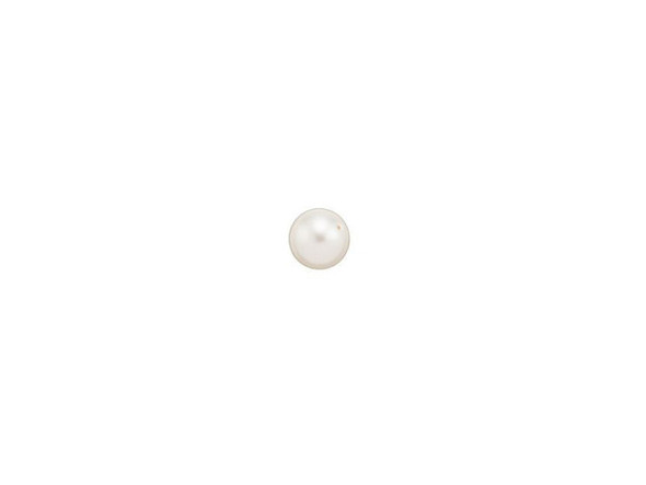 Your designs will stand out with this PRESTIGE Crystal Components crystal pearl. This crystal pearl features a smooth, round surface that will accent any jewelry design with a dash of timeless elegance. Pearls are always classic choices for designs and exude sophistication and luxury. This faux pearl has a crystal core that makes it heavier. Its pearl coating is similar to a natural pearl luster and is consistent in color. This tiny pearl features creamy white color with a hint of blush pink.Sold in increments of 100