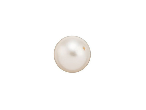 Your designs will stand out with this PRESTIGE Crystal Components crystal pearl. This crystal pearl features a smooth, round surface that will accent any jewelry design with a dash of timeless elegance. Pearls are always classic choices for designs and exude sophistication and luxury. This faux pearl has a crystal core that makes it heavier. Its pearl coating is similar to a natural pearl luster and is consistent in color. This pearl is the perfect size for matching jewelry sets. It displays a creamy color with a tinge of blush.Sold in increments of 50