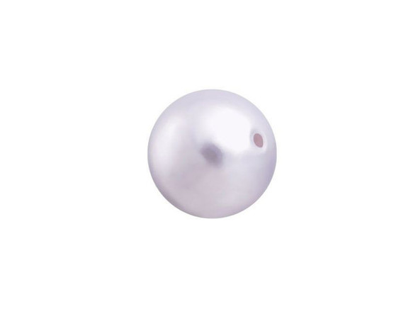 Add this 10mm Lavender pearl from PRESTIGE Crystal Components to your designs for a contemporary shade of light purple. This faux pearl has a crystal core that makes it heavier. Its pearl coating is similar to a natural pearl luster and is consistent in color. Showcase it in long necklace strands or add it to chunky bracelet styles. It will look great anywhere.Sold in increments of 10