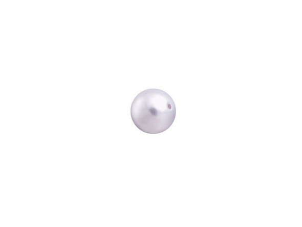 This 5mm Lavender pearl from PRESTIGE Crystal Components comes in a shimmering purple shade designed to create a look of refinement and elegance. This faux pearl has a crystal core that makes it heavier. Its pearl coating is similar to a natural pearl luster and is consistent in color. It is versatile in size, so you can use it in necklaces, bracelets, and earrings.Sold in increments of 100