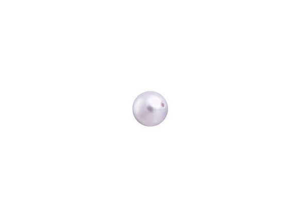 Whether you're using this 4mm Lavender pearl for a spacer bead or as part of a delicate design, it's sure to add an attractive effect. Try it with gold or silver. This faux pearl has a crystal core that makes it heavier. Its pearl coating is similar to a natural pearl luster and is consistent in color. It is small in size, so you can use it in all kinds of projects.Sold in increments of 100