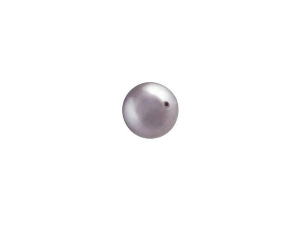 Your designs will stand out with this PRESTIGE Crystal Components crystal pearl. This crystal pearl features a smooth, round surface that will accent any jewelry design with a dash of timeless elegance. Pearls are always classic choices for designs and exude sophistication and luxury. This faux pearl has a crystal core that makes it heavier. Its pearl coating is similar to a natural pearl luster and is consistent in color. This versatile pearl features a silvery purple shine.Sold in increments of 100