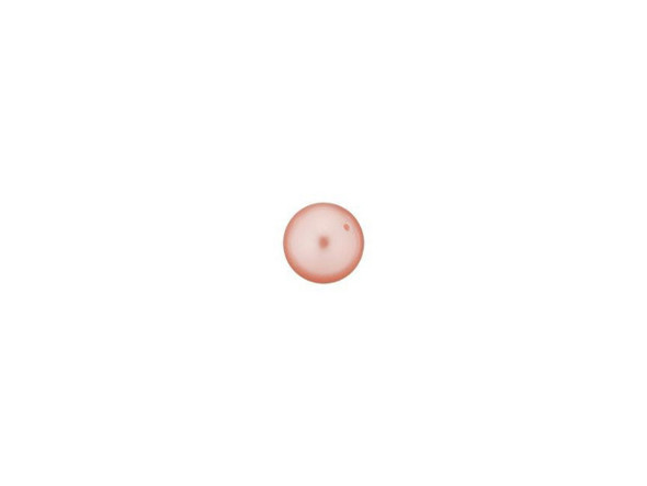 PRESTIGE 5810 4mm Round Crystal Pearl Rose Peach (100 Pieces)