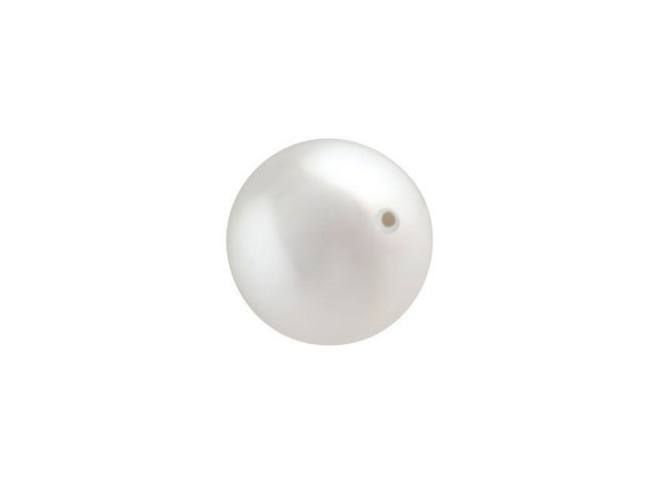 Enhance your style with this PRESTIGE Crystal Components crystal pearl. This crystal pearl features a smooth, round surface that will accent any jewelry design with a dash of timeless elegance. Pearls are always classic choices for designs and exude sophistication and luxury. This pearl is bold in size, so showcase it in long necklace strands, add it to a chunky bracelet, and more. It features a lustrous white shine.Sold in increments of 10