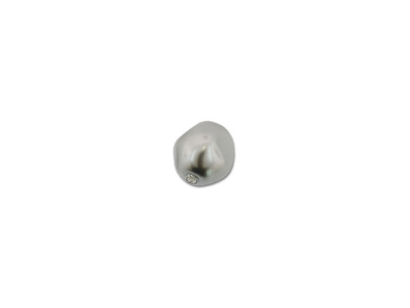 Bring unique beauty to your designs with this crystal baroque round pearl from PRESTIGE Crystal Components. This crystal pearl features a round shape punctuated with uneven ridges and valleys giving it an organic feel. Pearls are always classic choices for designs and exude sophistication and luxury. This faux pearl has a crystal core that makes it heavier. Its pearl coating is similar to a natural pearl luster and is consistent in color.Sold in increments of 10