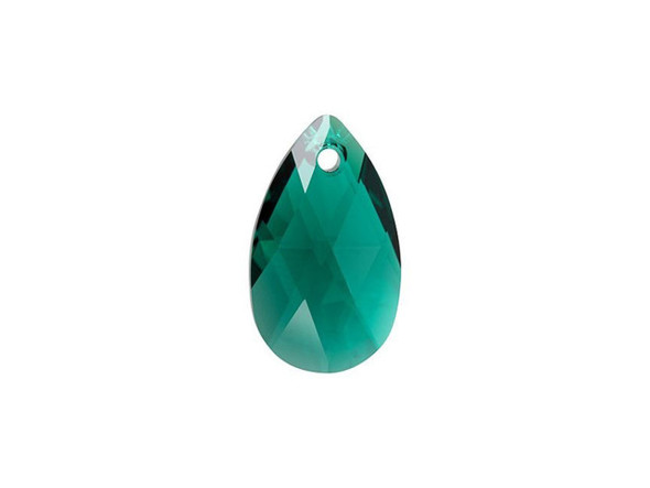 This stunning PRESTIGE 6106 22mm Pear-Shaped Pendant in Emerald is the perfect way to add a touch of sophistication and elegance to any handmade or DIY jewelry design. Crafted from the finest crystal material, this pendant boasts a teardrop and pear shape that captures the light from every angle, creating a mesmerizing display of sparkling color. Whether you're creating a necklace, bracelet, or earrings, this pendant is sure to be the focal point of your piece, making it a must-have for any jewelry-making enthusiast. Transform your craft project into a work of art with this exquisite PRESTIGE 6106 pendant in Emerald.