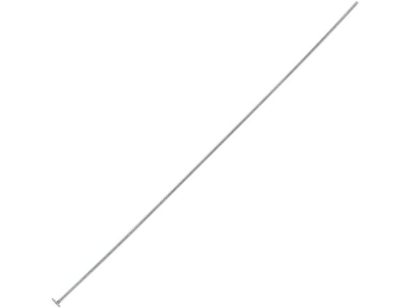 Silver Plated Head Pin, 3", Standard (ounce)