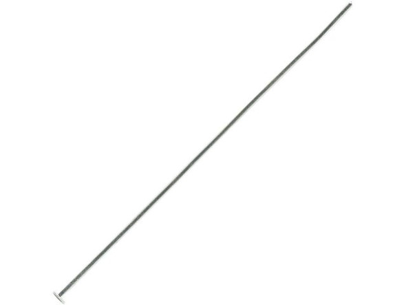 White Plated Head Pin, 2-1/2", Standard (ounce)