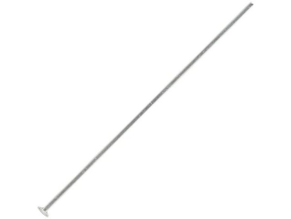 White Plated Head Pin, 1-1/2", Thin (ounce)
