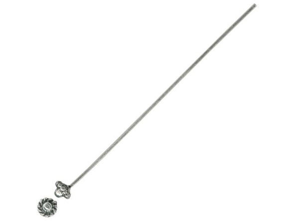 100 Flat Head Pins Silver, Gold, Antique Silver, Antique Gold, Gunmetal,  Rose Gold 21 Gauge or 24 Gauge 