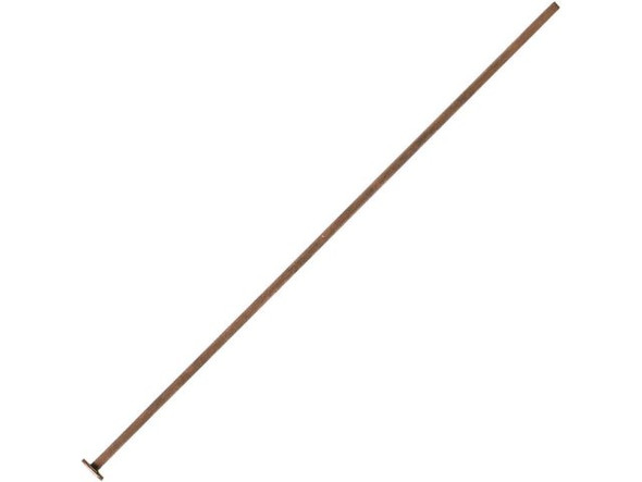 Antiqued Copper Plated Head Pin, 2", Standard (ounce)