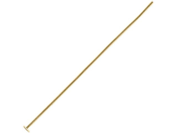Yellow Plated Head Pin, 2", Standard (ounce)