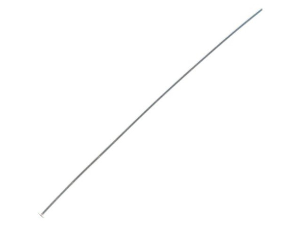 White Plated Head Pin, 3", Heavy (ounce)