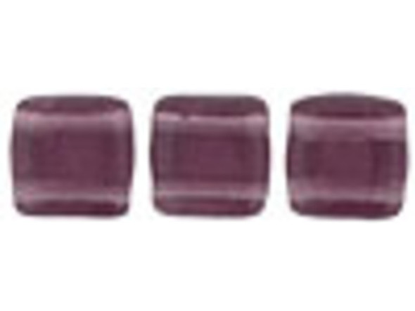 Create unique beaded designs with CzechMates Tile beads. These Czech glass beads feature a square shape full of style. They make a great option for modern looks. Two stringing holes are drilled through each bead, so use them in multi-strand projects or when bead weaving. They work wonderfully with other CzechMates shapes. They are versatile in size, making them perfect for necklaces, bracelets, and even earrings. 