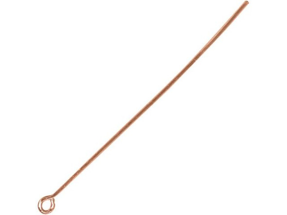 Copper Plated Eye Pin, 1-1/2", Thin (Pack)