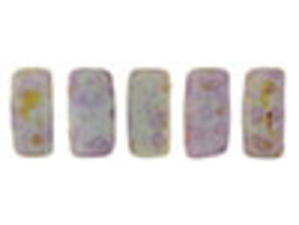 Whether creating stringing projects, bead embroidery, or something else, you'll love these CzechMates Brick Beads. These small, rectangular beads feature two stringing holes, allowing you to add them to multi-strand designs. They look great between strands of seed beads and other two-hole beads. Add these beads to seed bead embroidery projects for added fun. They make a wonderful complement to other CzechMates beads. These beads feature a unique display of color that's sure to stand out in designs. 