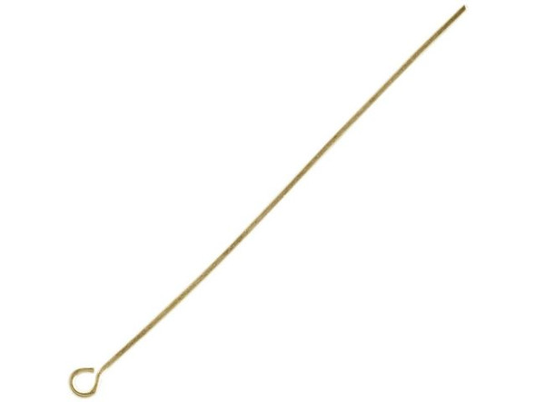 Yellow Plated Eye Pin, 2", Standard (ounce)