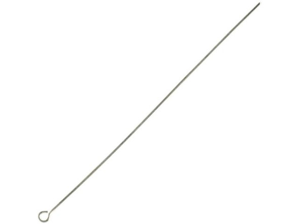 White Plated Eye Pin, 3", Standard (ounce)
