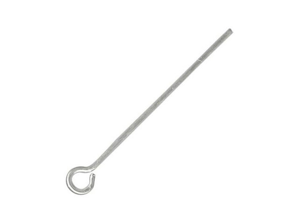 White Plated Eye Pin, 7/8", Standard (ounce)