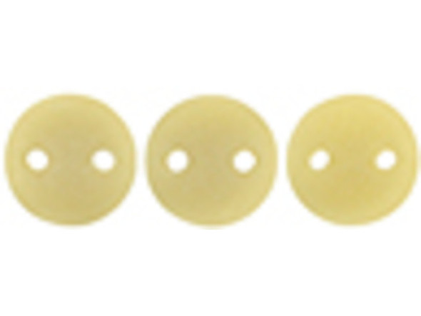 Bring a unique element to your jewelry designs with these CzechMates Lentil beads. These beads feature a puffed disc or lentil shape with two stringing holes. It's a great option for bead weaving, stringing and embroidery. These pressed Czech glass beads are softly rounded, so they won't cut your thread. They are sure to add stability, definition and shape to designs. 