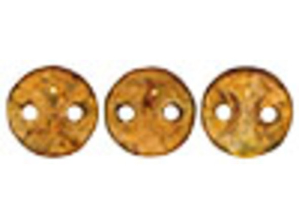 Bring a unique element to your jewelry designs with these CzechMates Lentil beads. These beads feature a puffed disc or lentil shape with two stringing holes. It's a great option for bead weaving, stringing and embroidery. These pressed Czech glass beads are softly rounded, so they won't cut your thread. They are sure to add stability, definition and shape to designs. 