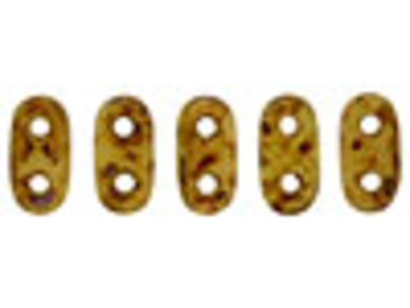 Create dimensional beaded designs with these CzechMates Bar Beads. These flat, oval bar-shaped beads each feature two stringing holes running through them. They are perfect for using with other CzechMates beads, as the stringing holes line up perfectly. Stack and layer them in designs, add them to multi-strand projects, use them in bead embroidery, and more. There are so many possibilities for these little beads. 