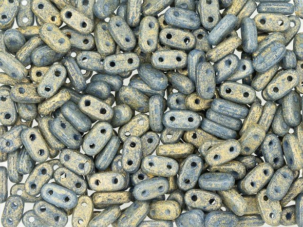 Create dimensional beaded designs with these CzechMates Bar Beads. These flat, oval bar-shaped beads each feature two stringing holes running through them. They are perfect for using with other CzechMates beads, as the stringing holes line up perfectly. Stack and layer them in designs, add them to multi-strand projects, use them in bead embroidery, and more. There are so many possibilities for these little beads. 