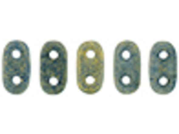 Create dimensional beaded designs with these CzechMates Bar Beads. These flat, oval bar-shaped beads each feature two stringing holes running through them. They are perfect for using with other CzechMates beads, as the stringing holes line up perfectly. Stack and layer them in designs, add them to multi-strand projects, use them in bead embroidery, and more. There are so many possibilities for these little beads. 