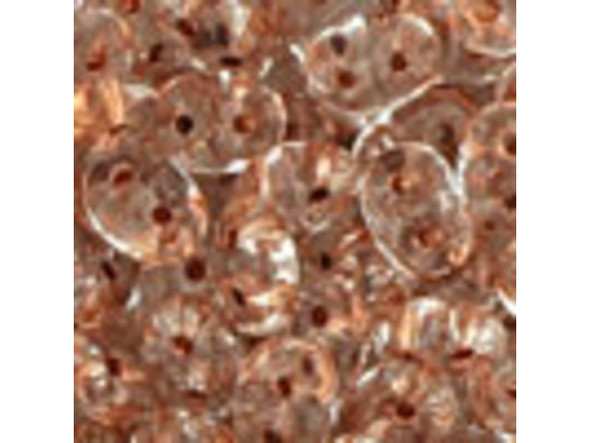 Matubo SuperDuo 2x5mm 2-Hole Copper-Lined Crystal Seed Bead 2.5-Inch Tube