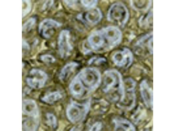 You'll love these SuperDuo 2 x 5mm beads. Create intricate jewelry designs with Czech glass seed beads! Featuring a unique shape and two stringing holes, these seed beads add a special touch of creativity to your designs. They have tapered edges and nest up nicely when strung, making them ideal for floral and woven designs. Add a special touch to your jewelry with Czech glass seed beads!    