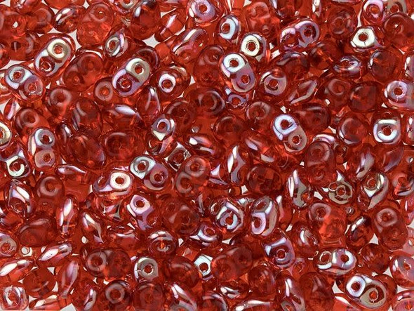 Matubo SuperDuo 2 x 5mm Hyacinth Celsian 2-Hole Seed Bead 2.5-Inch Tube