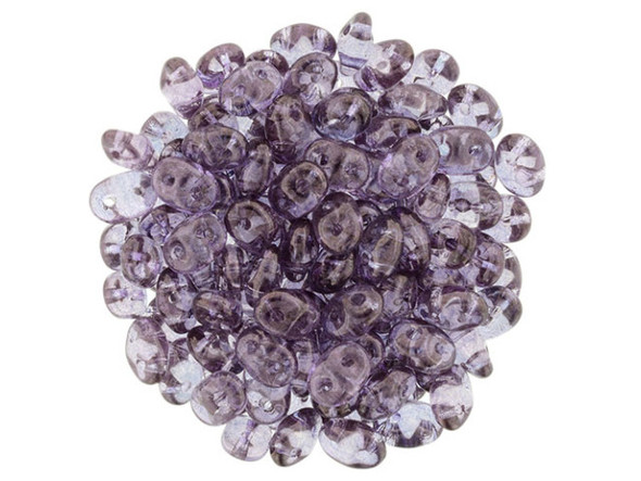 You'll love these SuperDuo 2 x 5mm beads. Create intricate jewelry designs with Czech glass seed beads! Featuring a unique shape and two stringing holes, these seed beads add a special touch of creativity to your designs. They have tapered edges and nest up nicely when strung, making them ideal for floral and woven designs. Add a special touch to your jewelry with Czech glass seed beads!    