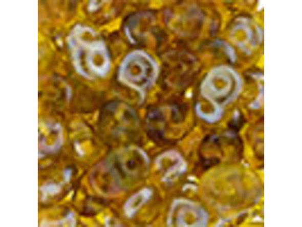 Matubo SuperDuo 2 x 5mm Jonquil Celsian 2-Hole Seed Bead 2.5-Inch Tube