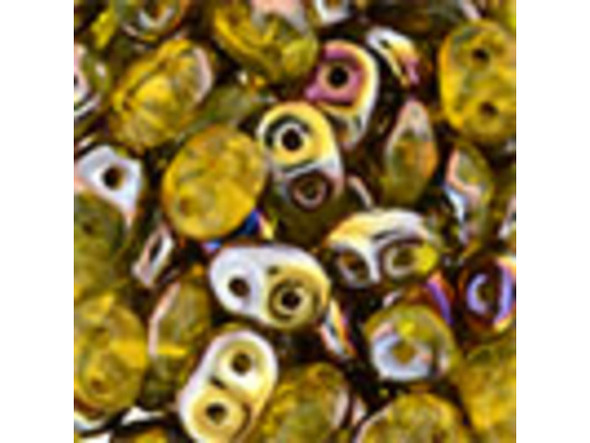 Matubo SuperDuo 2 x 5mm Jonquil - Artemis 2-Hole Seed Bead 2.5-Inch Tube